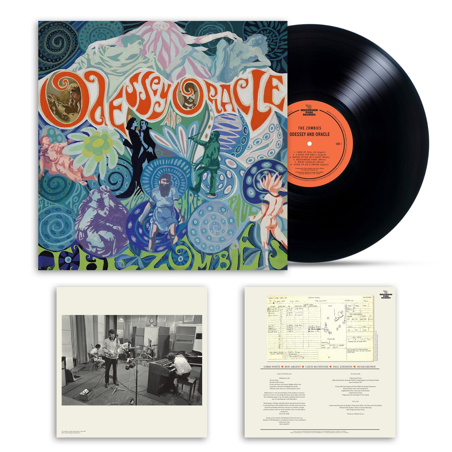 Odessey and Oracle (Mono Remastered) LP - Black