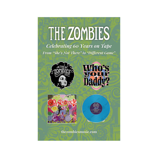 The Zombies Enamel Badge Set